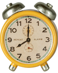 Yellow Mouse Alarm Clock