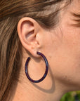 50mm Thin Hoop Earrings.