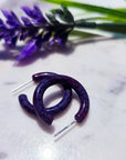 Ultra Mini Hoop Earrings | Small Acetate Hoops