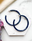 50mm Thin Hoop Earrings.