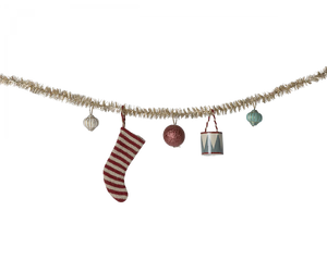 Mouse Christmas Garland - Gold