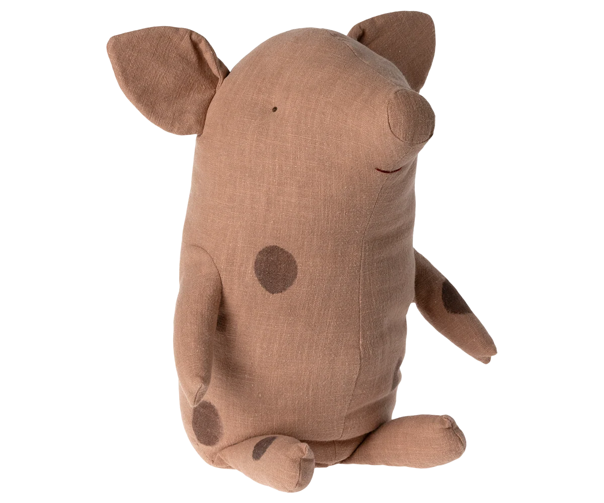 Big Truffle Pig - Vintage Rose