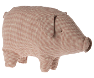 Polly Pork Pig  - Linen Soft Toy