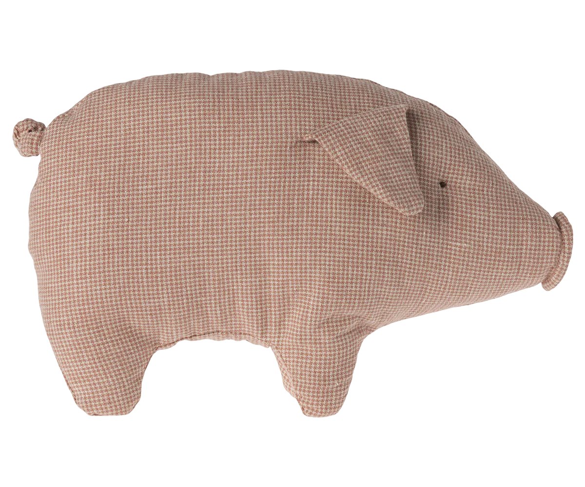 Polly Pork Pig  - Linen Soft Toy
