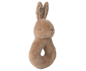 Rabbit Rattle & Lovey Gift Set - Cream Peach