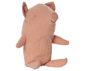 Baby Truffles the Pig  - Linen Soft Toy