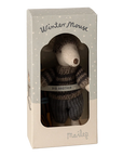 Winter Mouse with Ski Set -  Big Brother, Grey