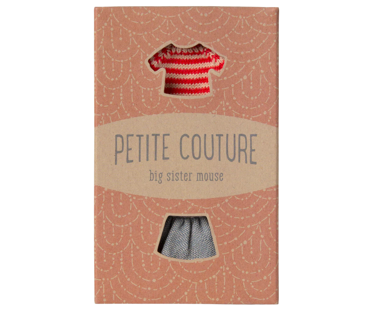 Sister Mouse Knitted Sweater + Skirts