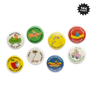 3P4 x Richard Scarry® - Button Box (Cars and Trucks)