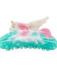 Unicorn Acetate Claw Clip
