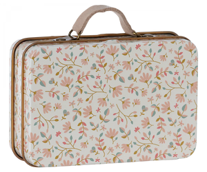 Small Metal Suitcase  - Merle Blossom