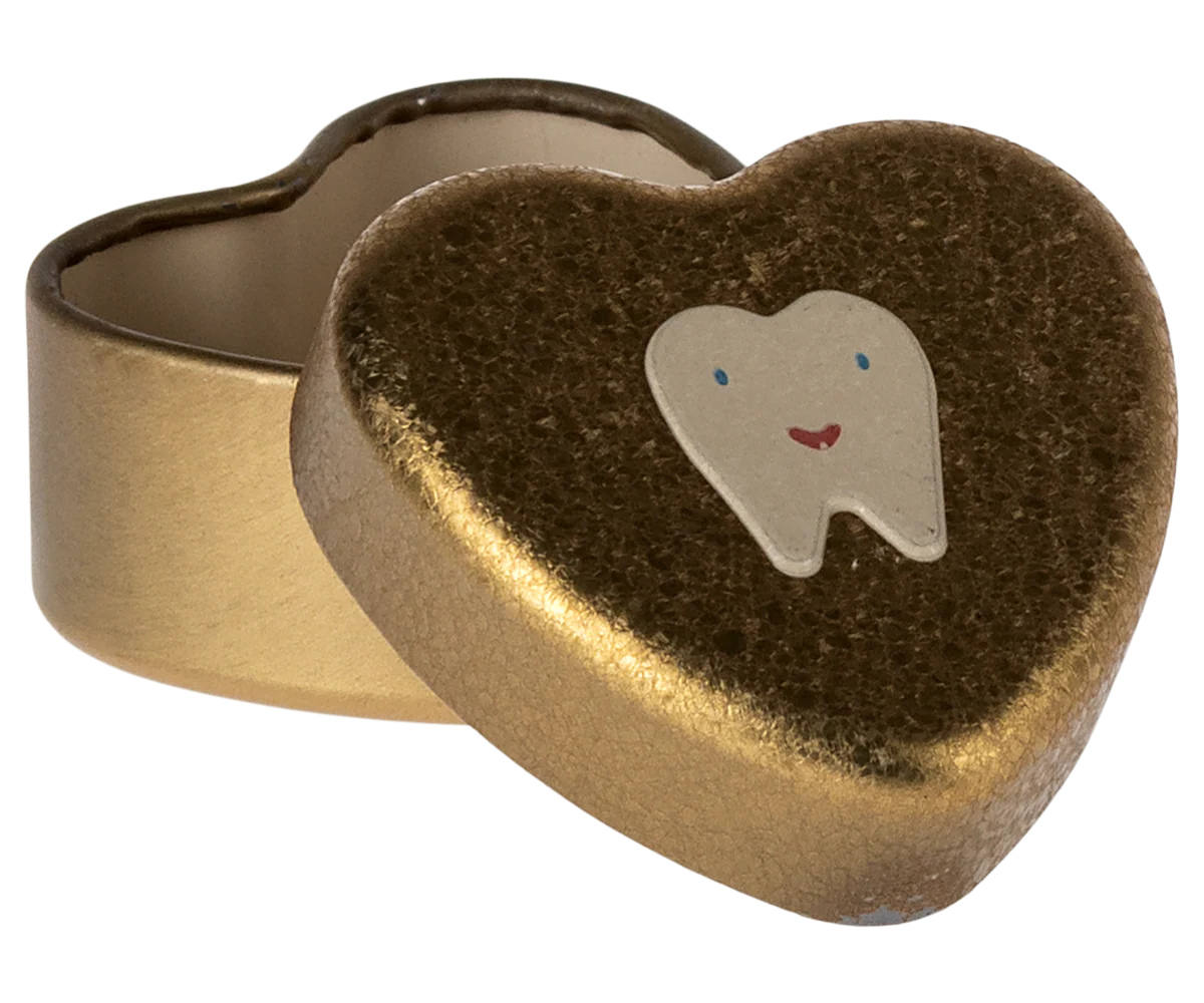 Small Tooth Box - Gold