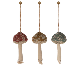 Mushroom Ornaments - Assorted colors