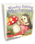 Wooden Knitting Mushroom
