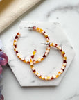 50mm Thin Hoop Earrings.