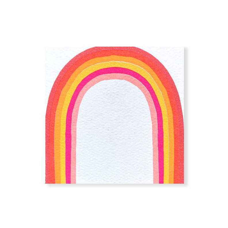 48 pack / Neon Arches Small Square Notes