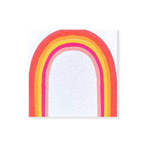 48 pack / Neon Arches Small Square Notes