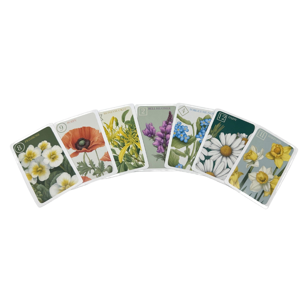 Wildflower "Sevens" Card Game