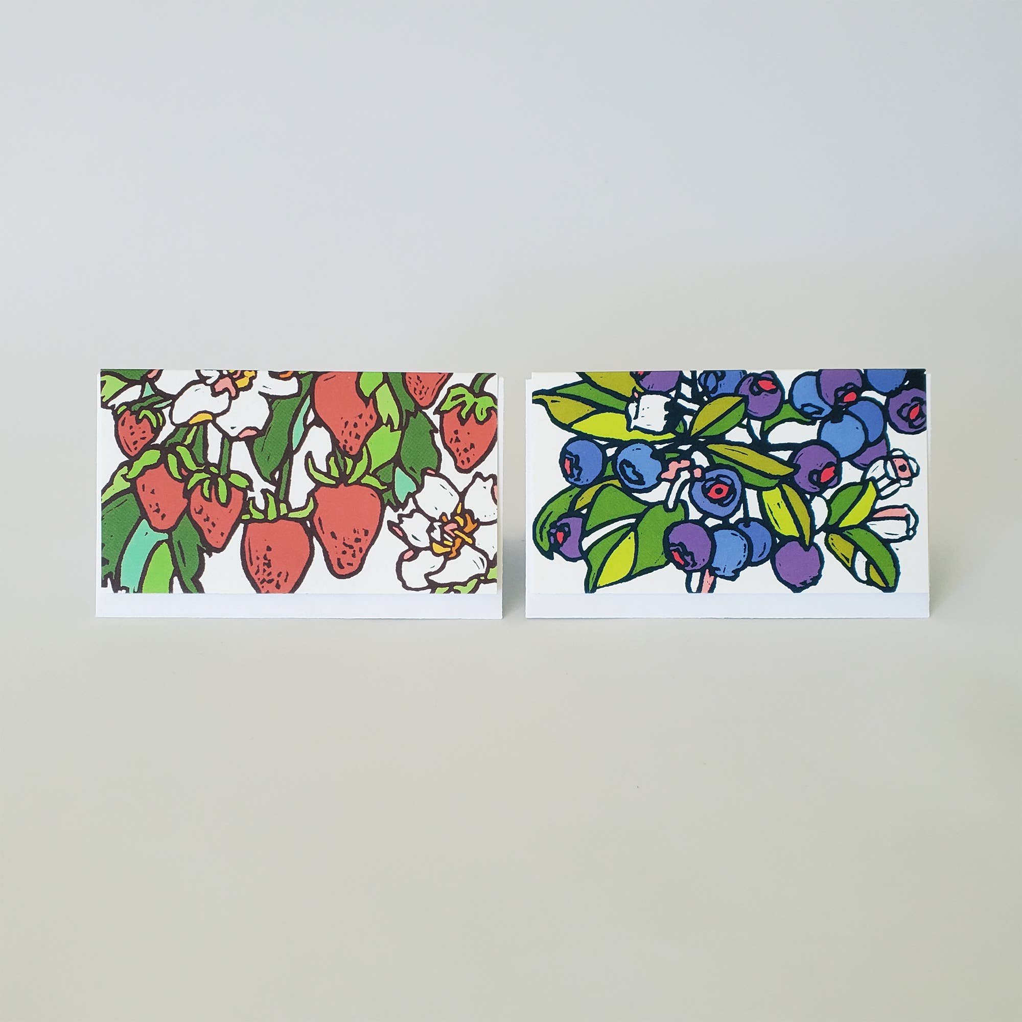 Blueberry Mini Note Card or Florist Gift Tag