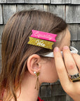 "VOTE + EQUALITY" HAIR CLIPS