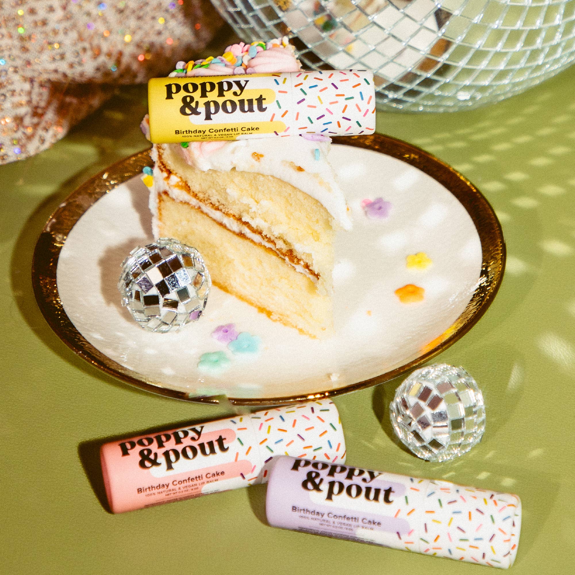 Birthday Confetti Cake - Lip Balm