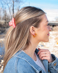 Heart Hoop Earing Collection Eco-Friendly Colorful Acetate