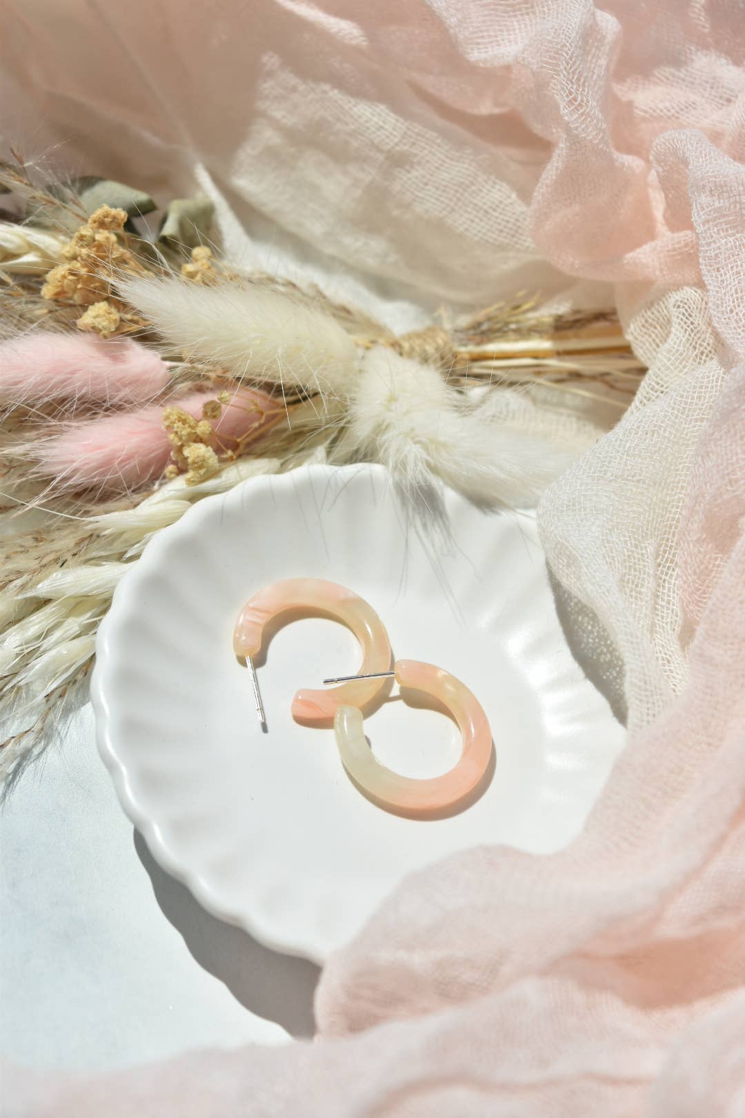 Ultra Mini Hoop Earrings | Small Acetate Hoops