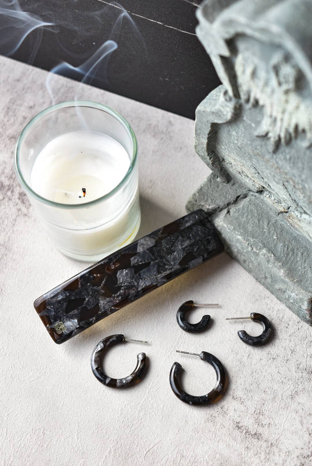 Ultra Mini Hoop Earrings | Small Acetate Hoops