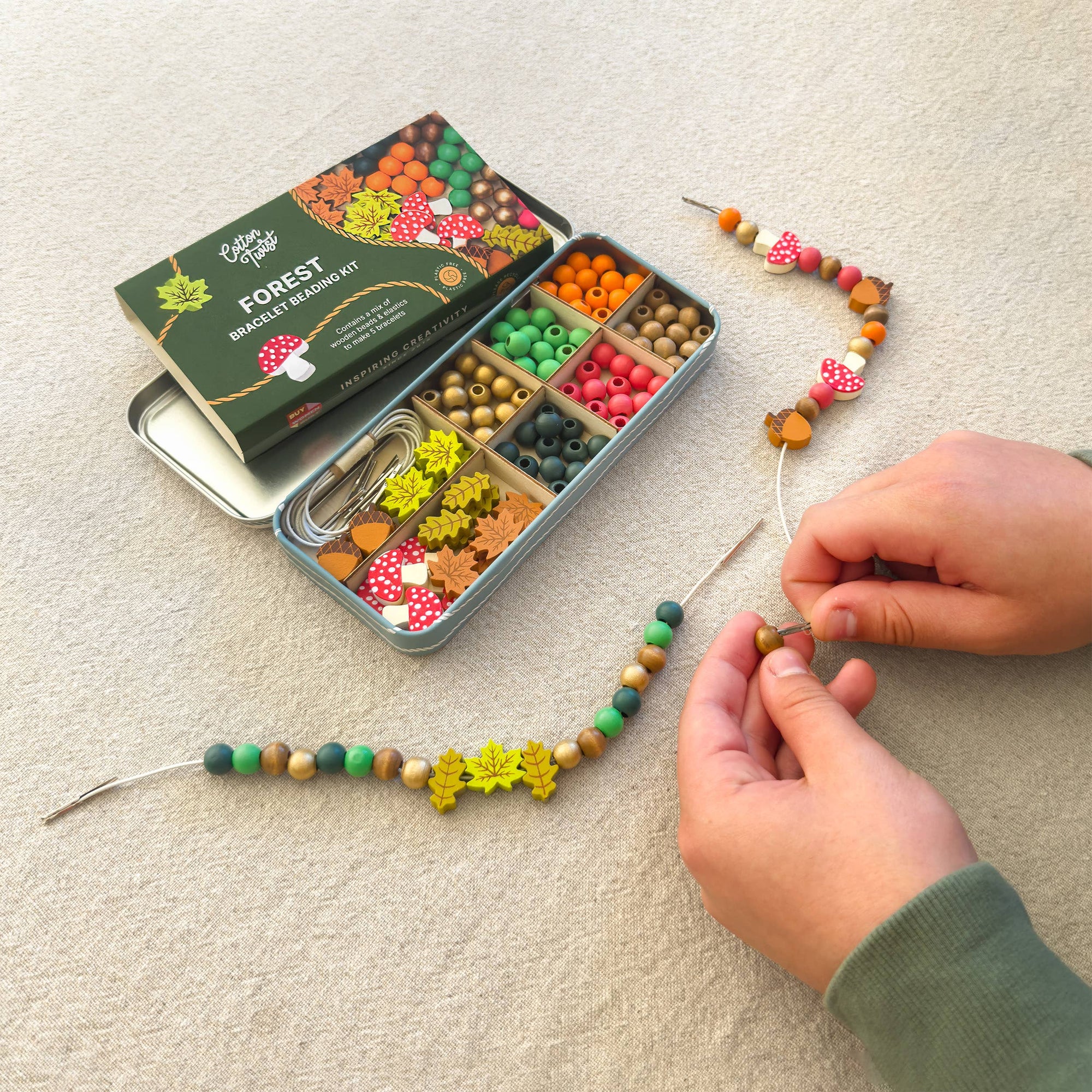 Forest Bracelet Bead Kit