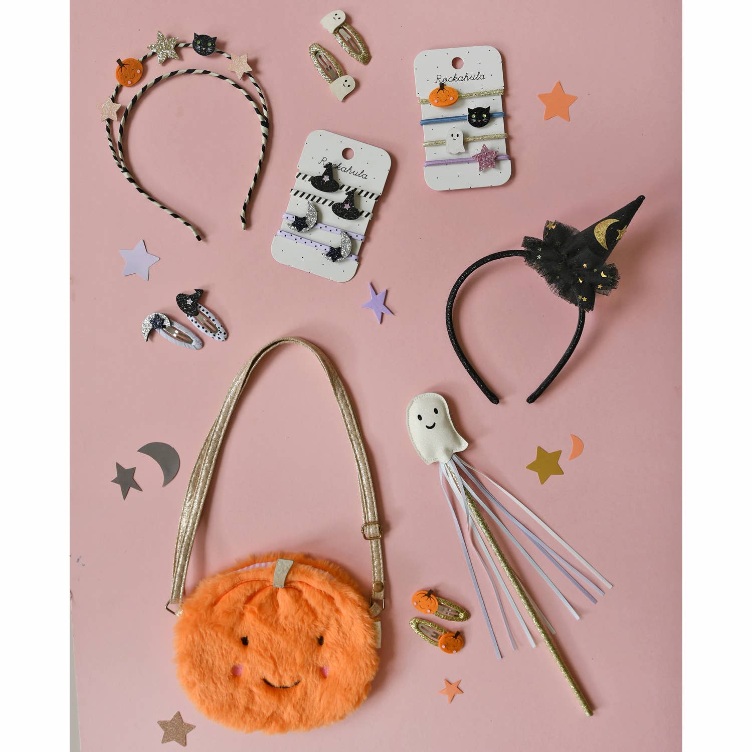 Little Pumpkin Hair Clips