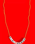 "GIRL POWER" NECKLACE