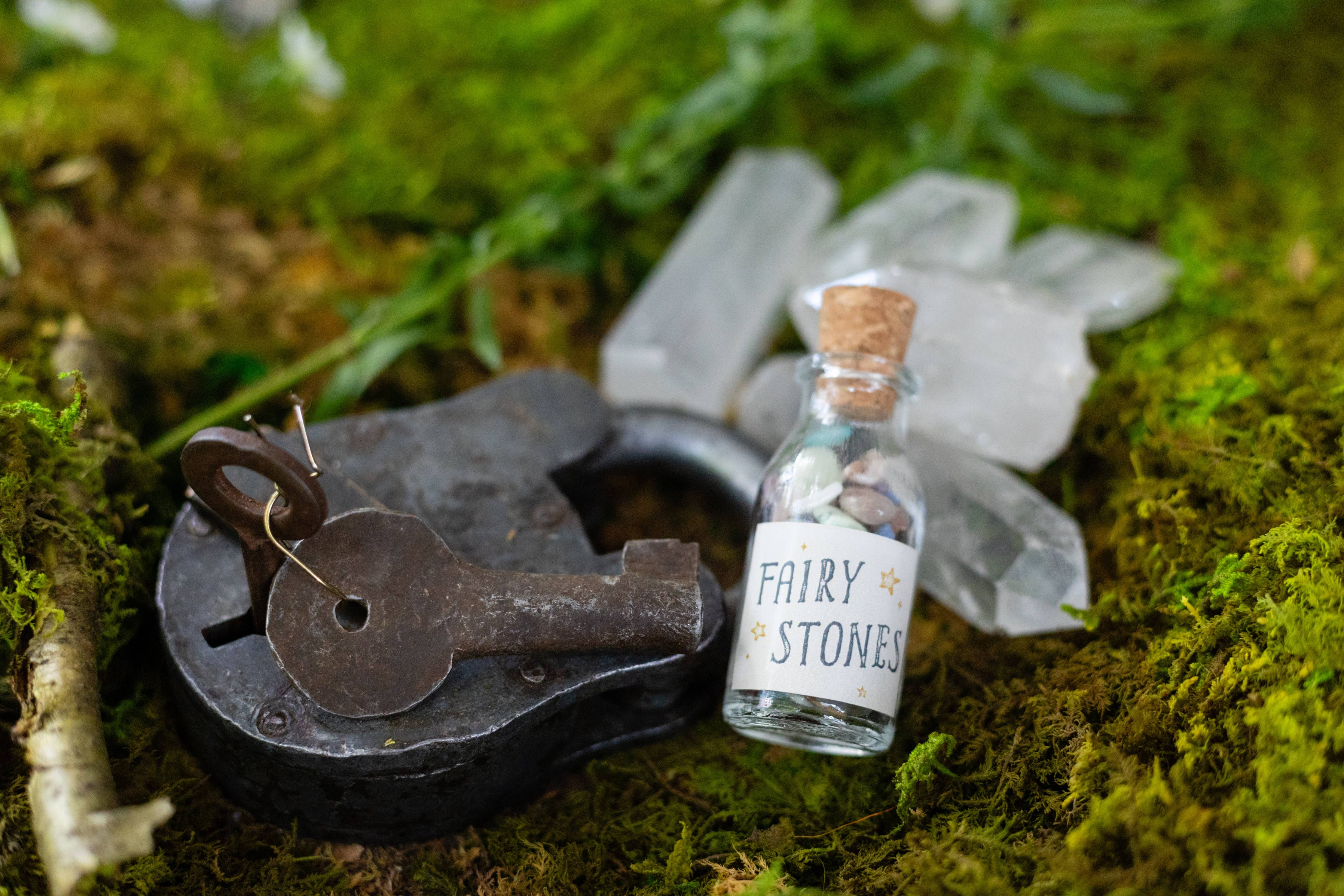 Fairy Stones in a Bottle  - 2.5"
