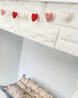 All-Heart Garland | Red Pink & White