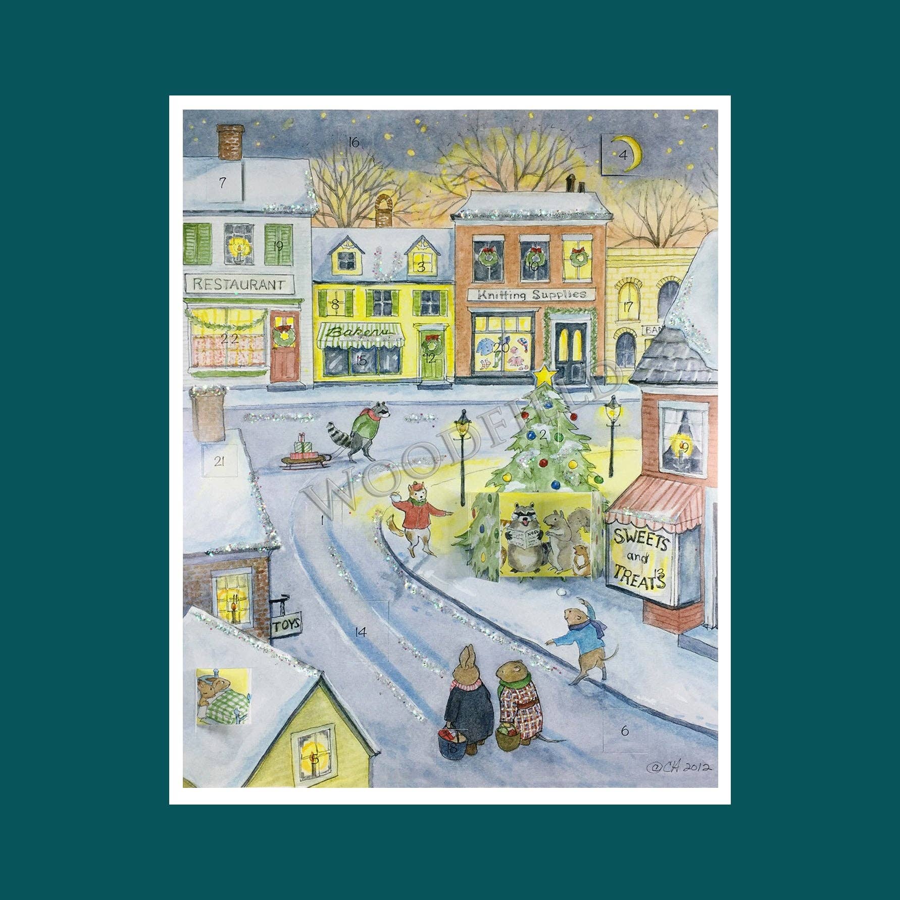 Town Advent Calendar