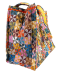 Calico Quilted Tote