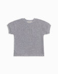 Bailey Waffle Pocket Tee - Ashen