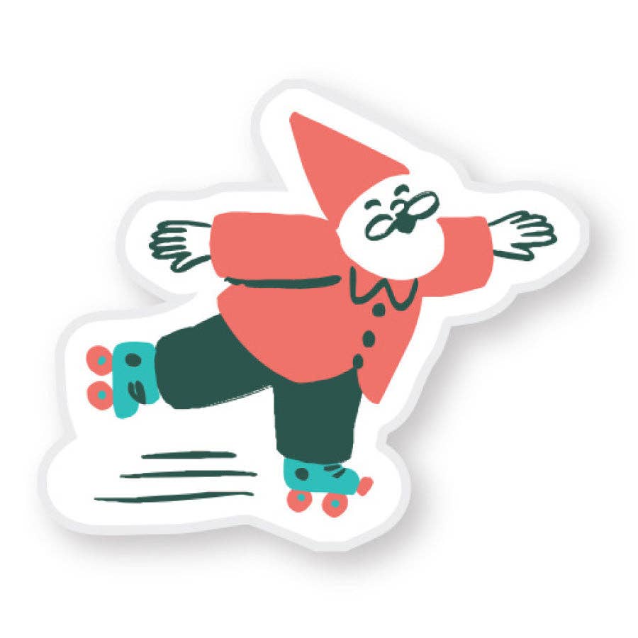 Gnome Acrylic Pin