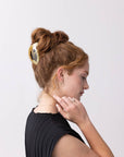 Fall Rosehip Flower Neutral Acetate Hair Claw