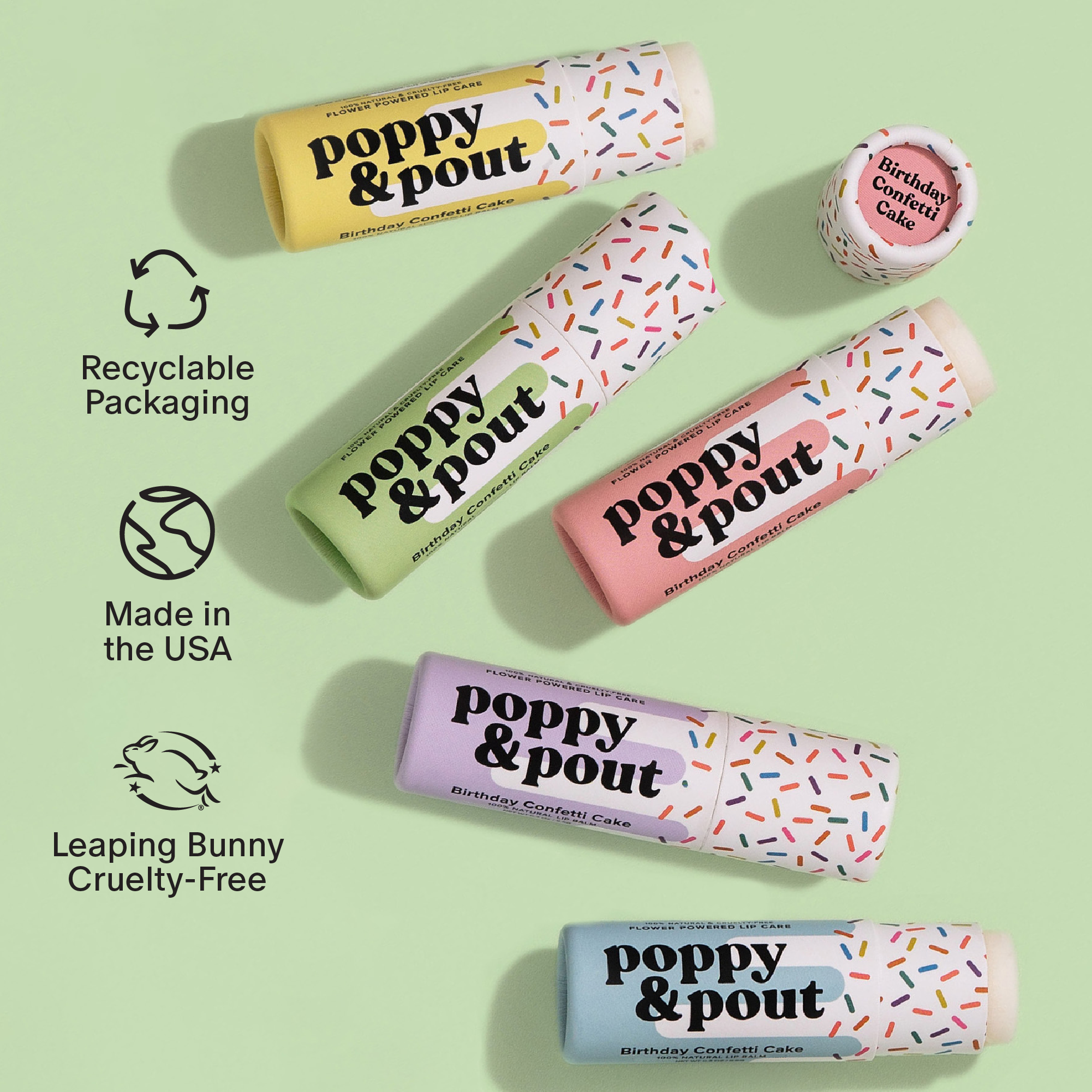 Birthday Confetti Cake - Lip Balm