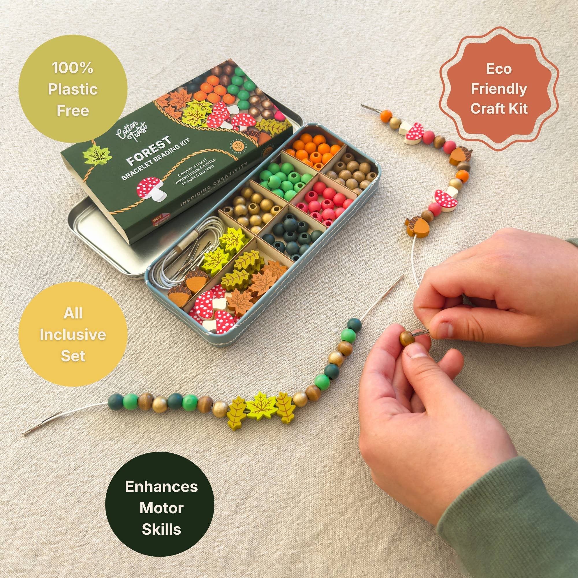 Forest Bracelet Bead Kit