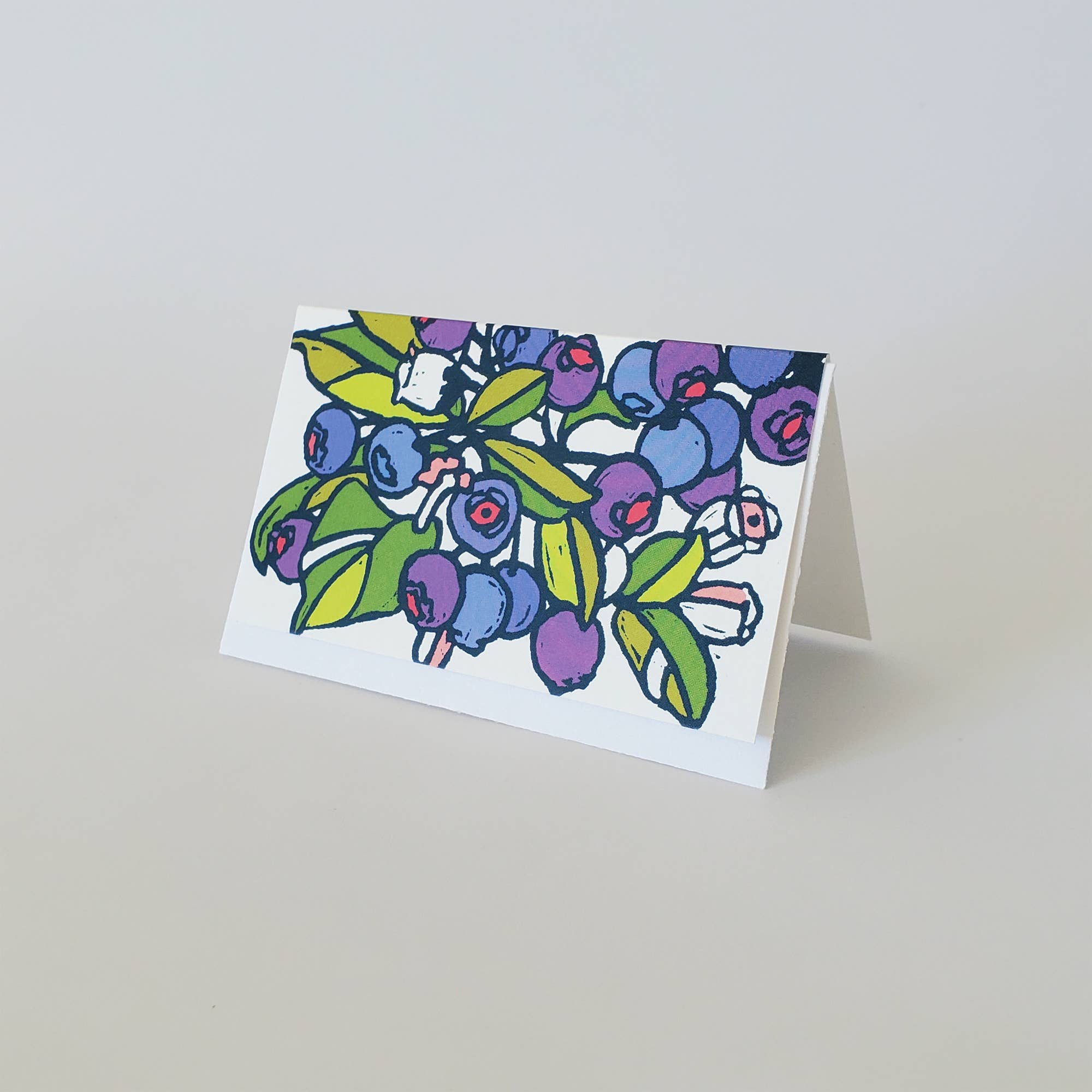 Blueberry Mini Note Card or Florist Gift Tag