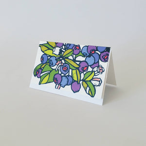 Blueberry Mini Note Card or Florist Gift Tag