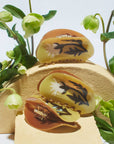 Fall Rosehip Flower Neutral Acetate Hair Claw