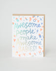 Awesome Babies Congrats Letterpress Greeting Card by Hello!Lucky