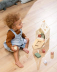 Wooden Shapes Sorting House