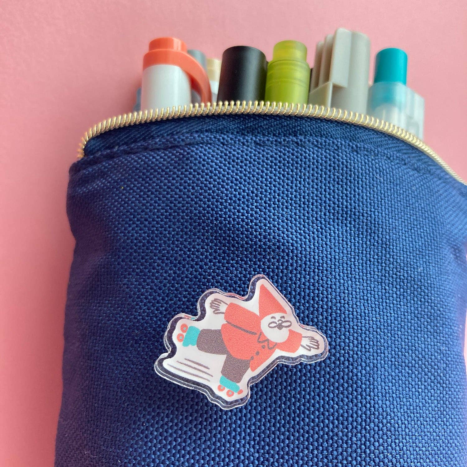 Gnome Acrylic Pin