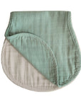 Organic Cotton Muslin Burp Cloths (2 pack) - 2 Colors