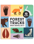 Forest Tracks: What Animal Am I? Lift-the-Flap Board Book
