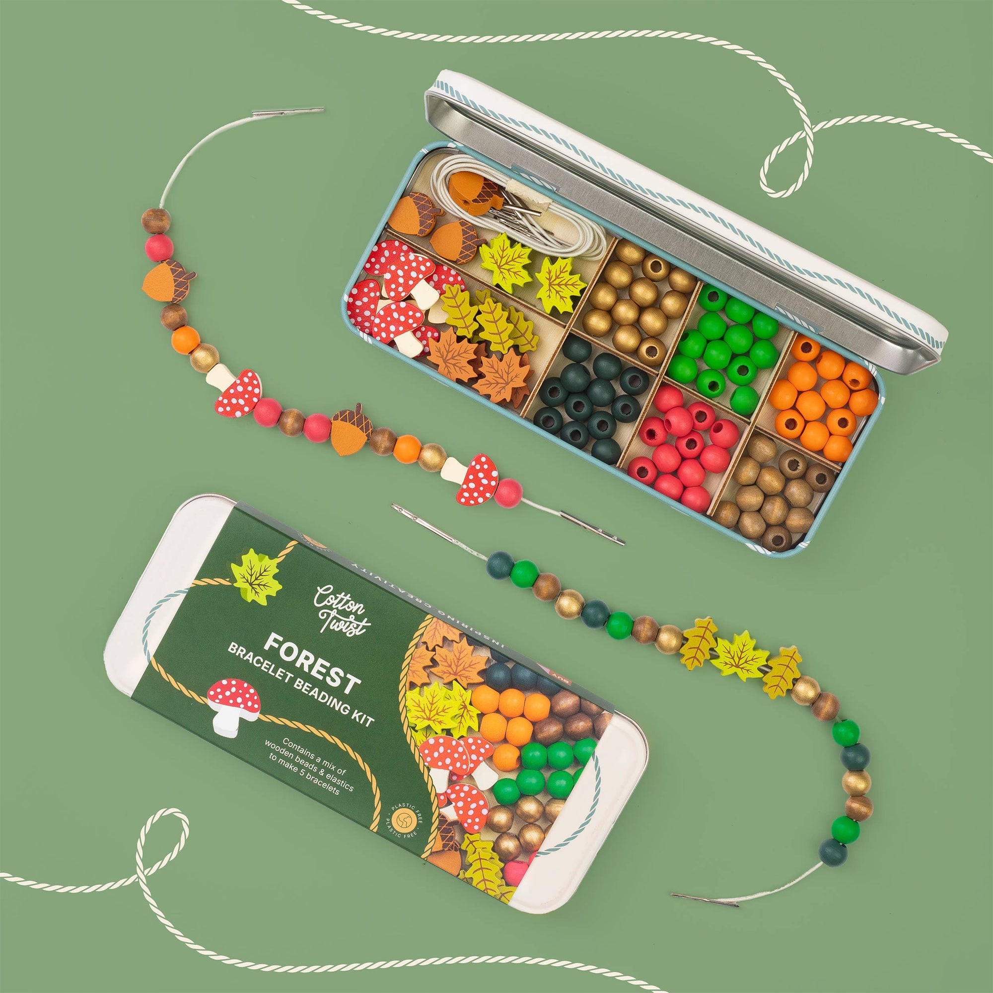 Forest Bracelet Bead Kit