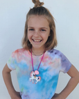"Rebel the Pink Unicorn Necklace"